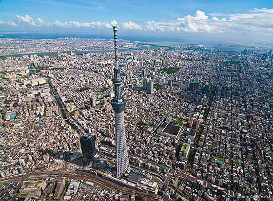 Самый большой город мира по численности населения - это Токио в Японии