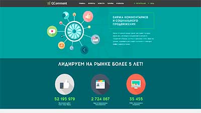 Информация о сайте - QComment.ru